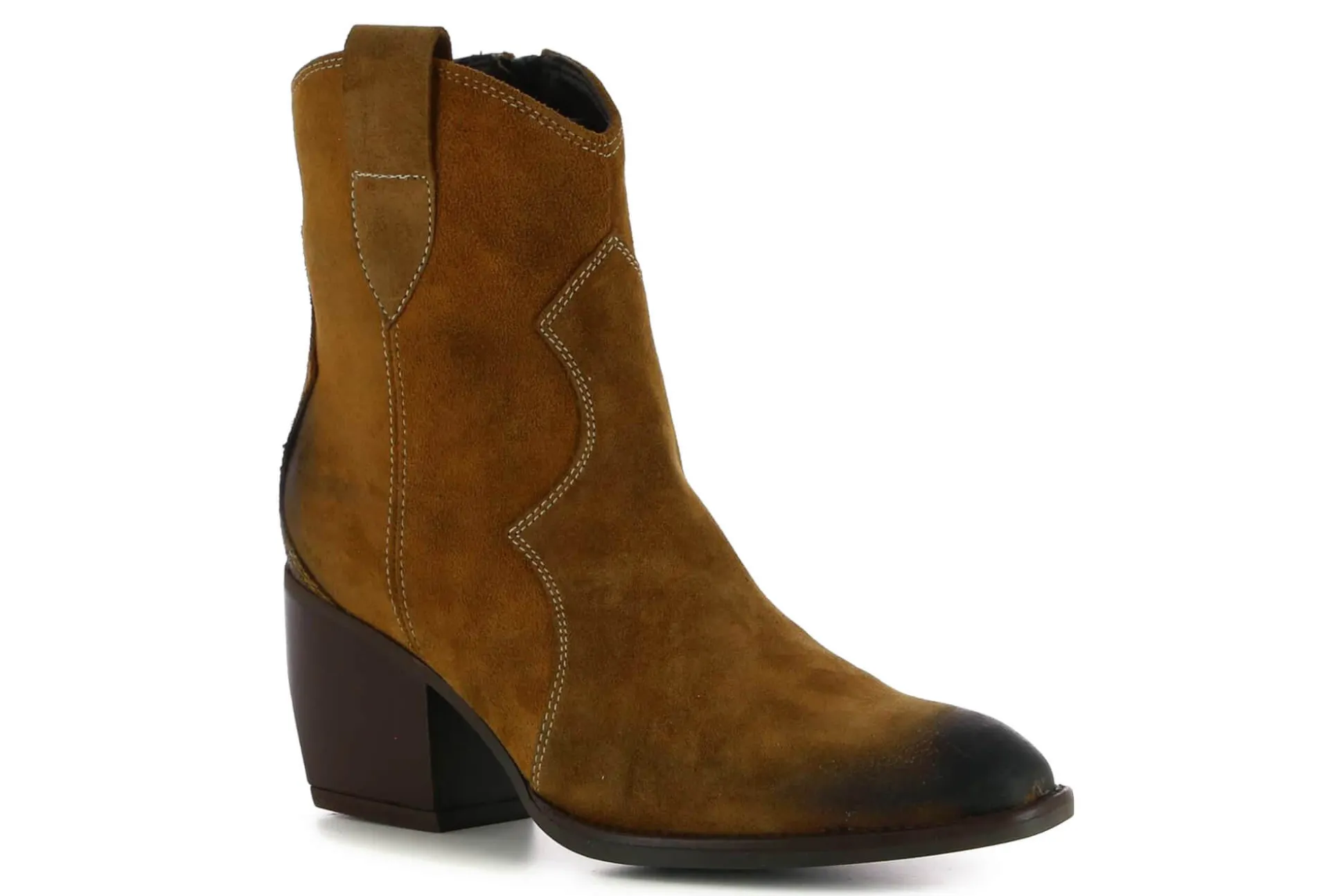 Cheap Camila's Cowboy Ankle Boots Joplin