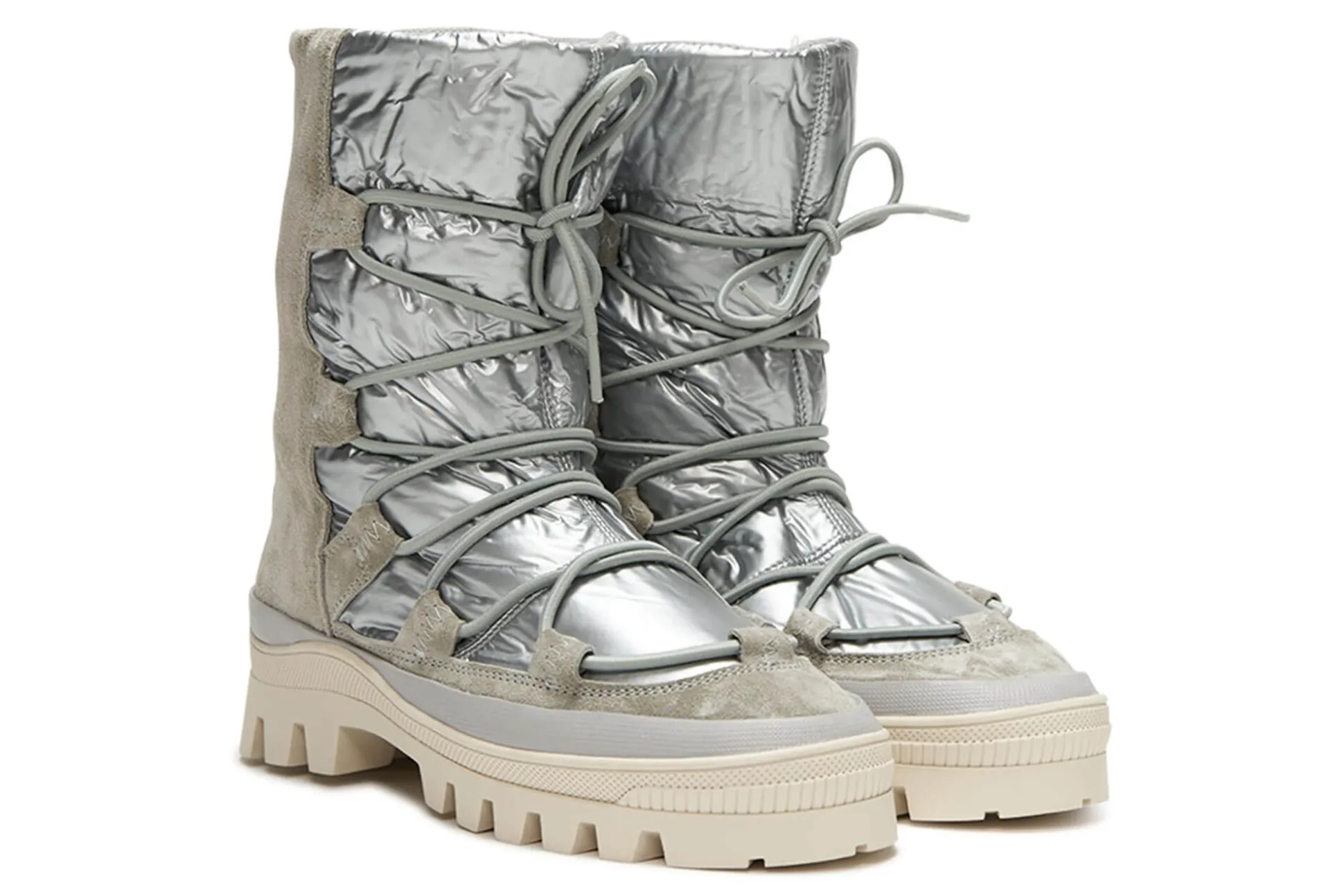 Fashion Aro Flat Boots 3728 Floo Plain
