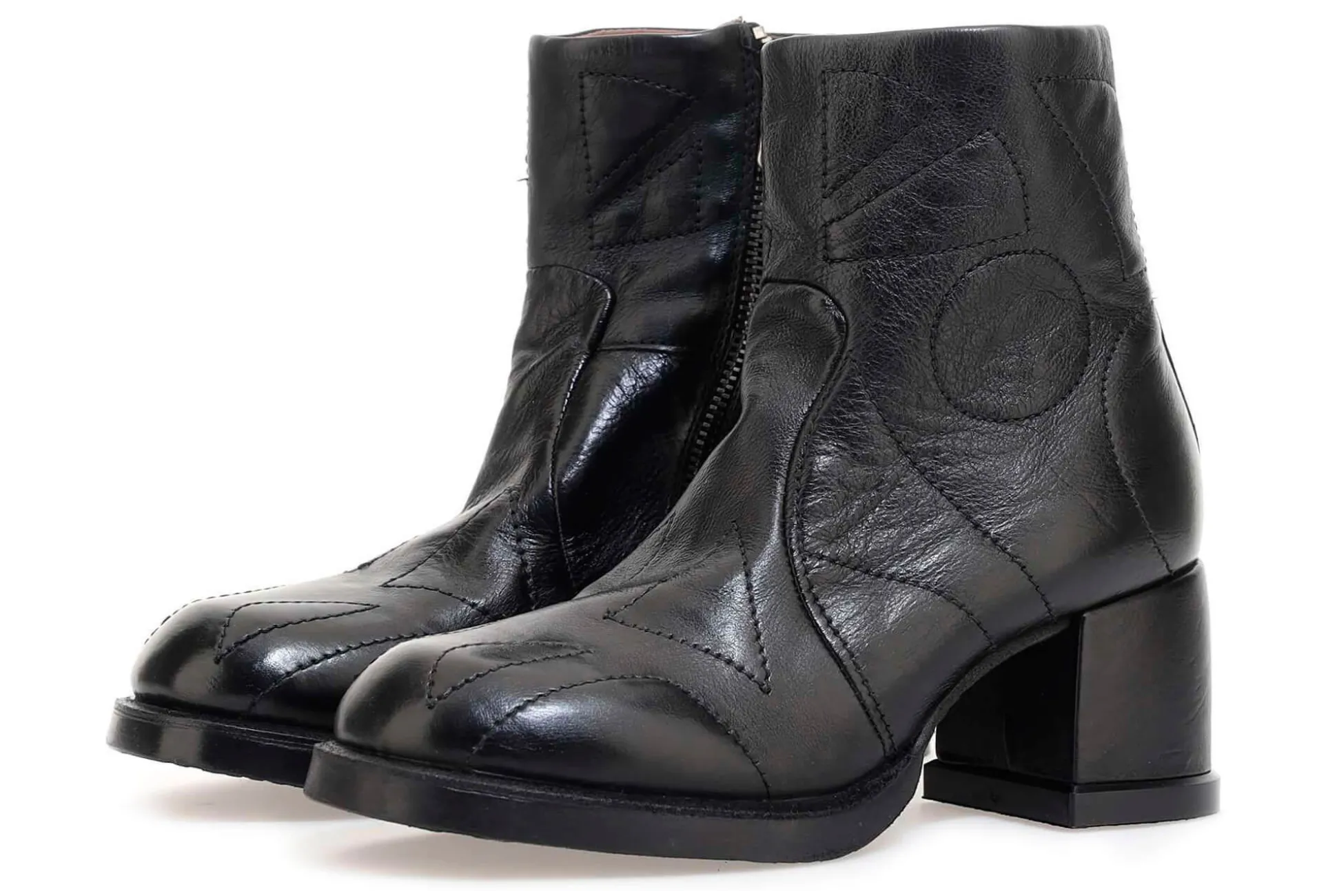 Discount As98 Heeled Ankle Boots Amberly
