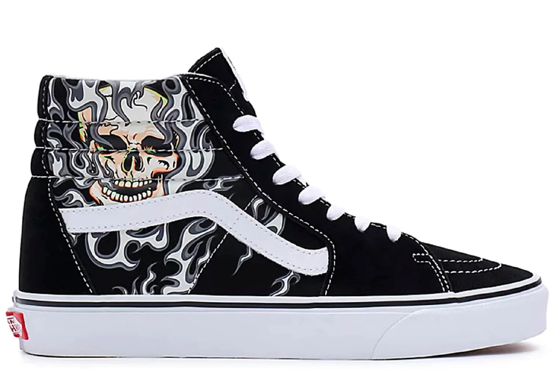 Fashion Vans High-Top Sneakers Sk8-Hi Flame Skull