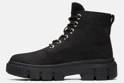 Outlet Timberland Platform Ankle Boots Greyfield Leather Boot
