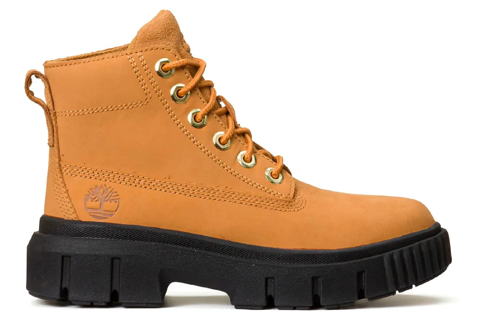 Cheap Timberland Platform Ankle Boots Greyfield Leather Boot