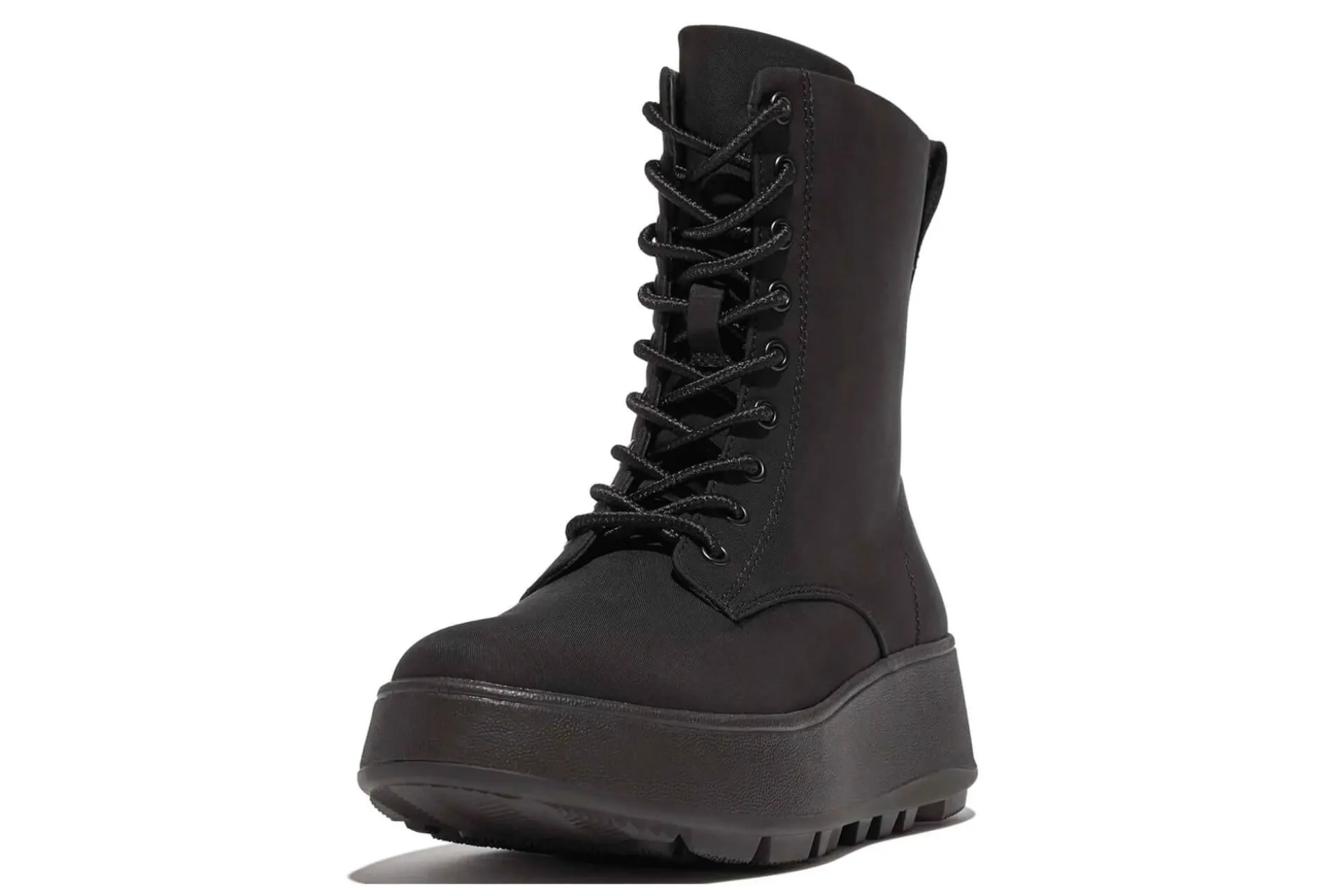 Fashion Fitflop Platform Boots F-Mode Water-Resist Nylon