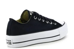 Shop Converse Platform Sneakers 560250C/001 Black White