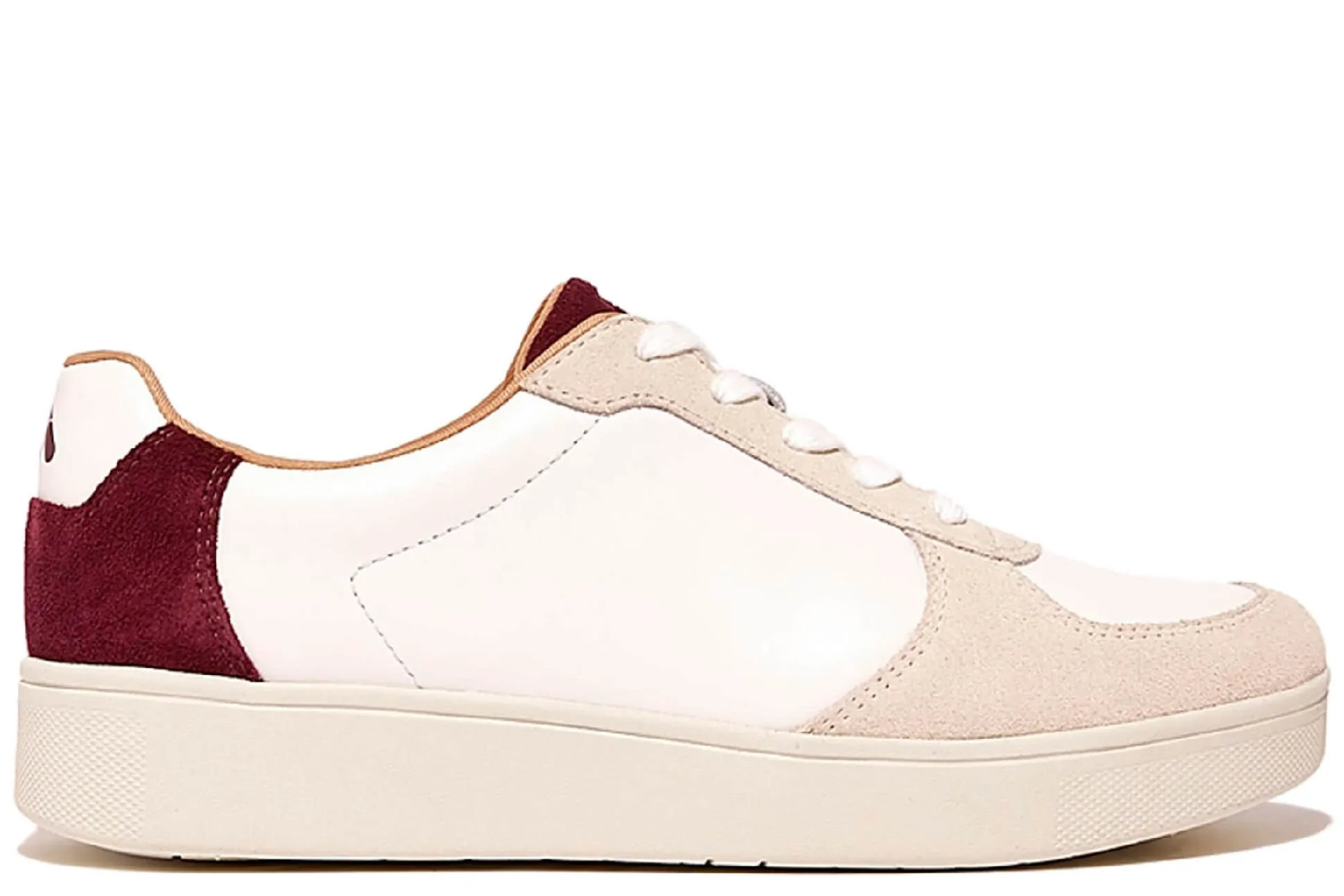 Best Sale Fitflop Sneakers Rally Leather Suede Panel