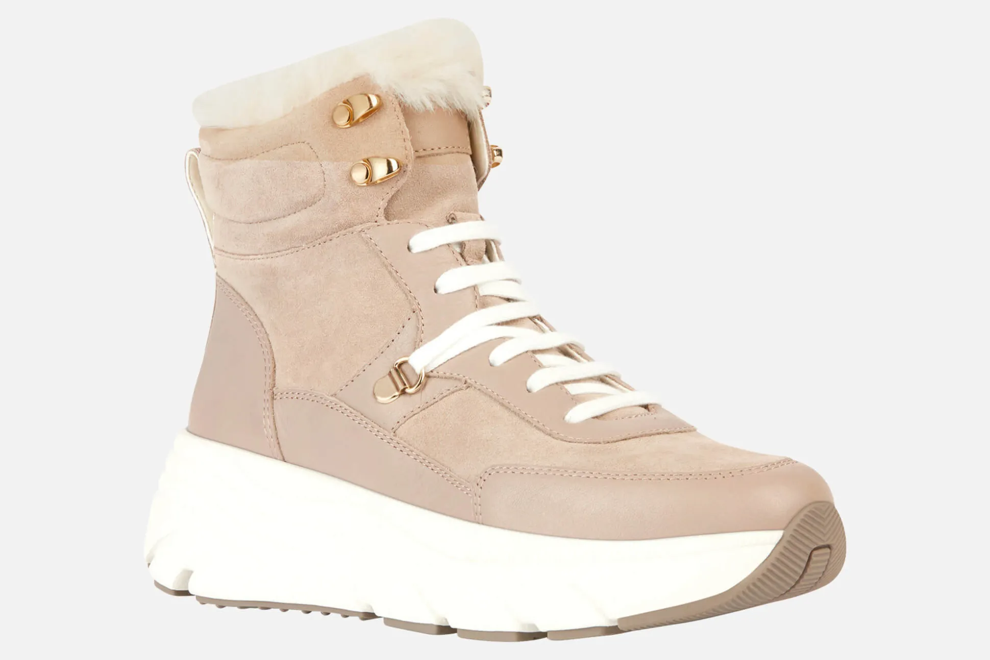 Cheap Geox Wedged Ankle Boots Diamanta