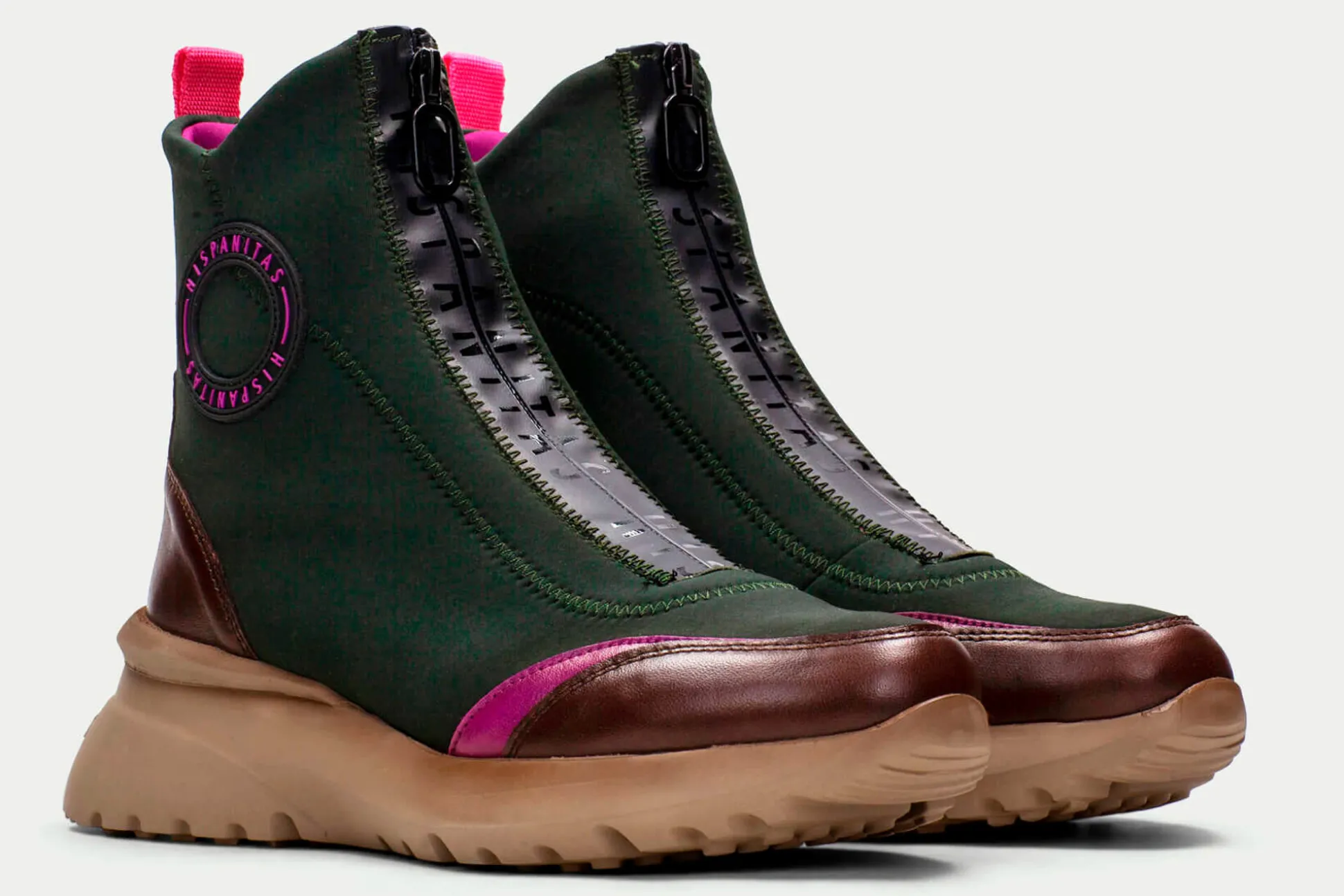 Shop Hispanitas Wedged Ankle Boots Polinesia-I23