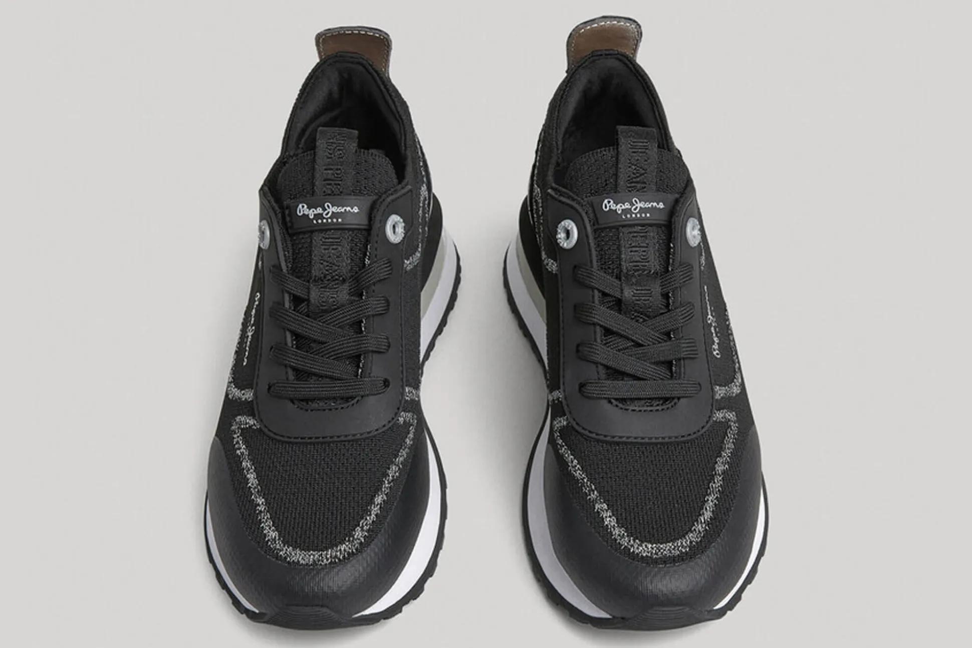 Clearance Pepe Jeans Wedged Sneakers Blur Contour