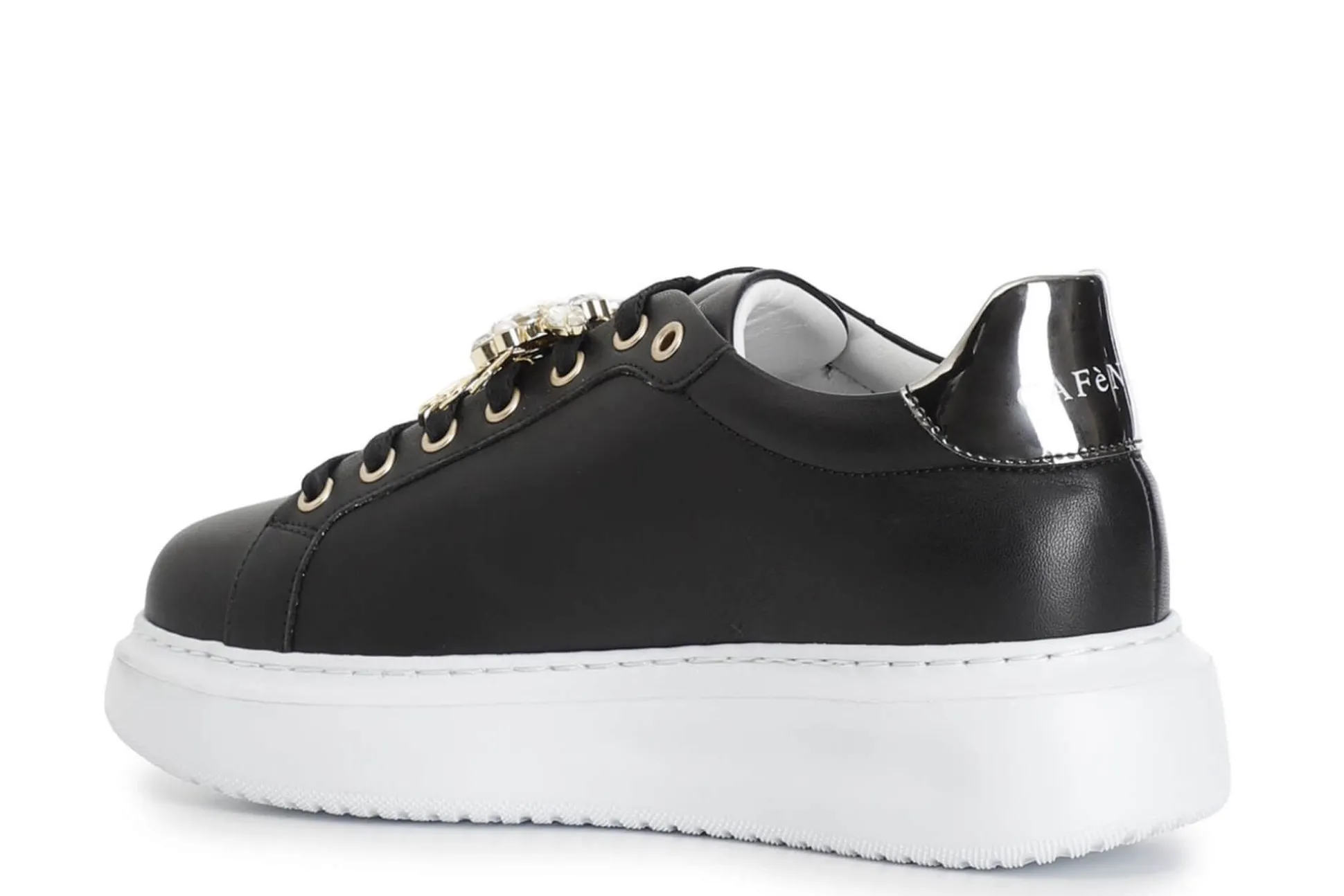Online Cafe Noir Wedged Sneakers De1005 Sneakers