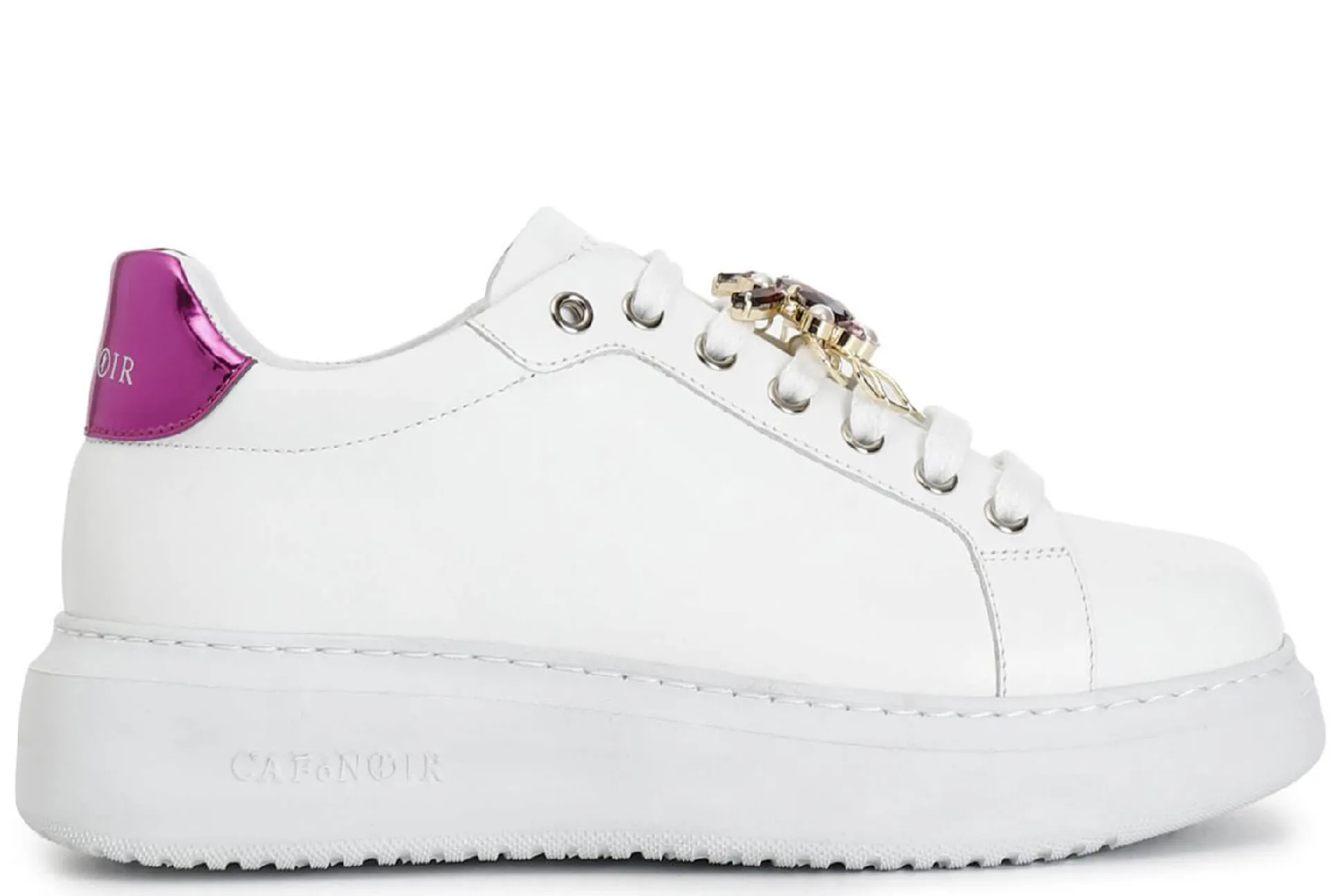 Online Cafe Noir Wedged Sneakers De1005 Sneakers